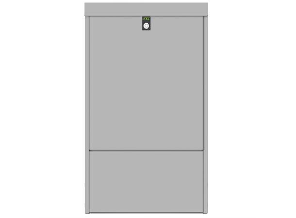 Enoc markskåp 600x207x1035 lackat grå med EBR lås, Godkänt enligt Robusta Nät 